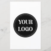 Papier élégant, contemporain, poli et personnalisable (Devant)