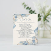 Papier Elegant Coquillage Plutôt Que Fête de Mariage (Debout devant)