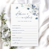 Papier Elégant dusty Blue Winter Foliing Conseils & Wises