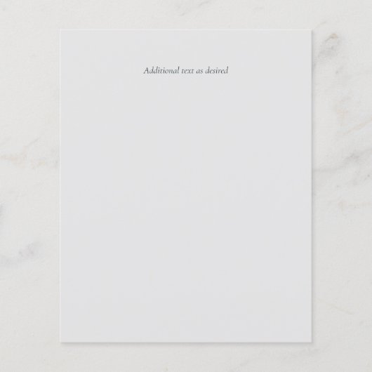 Papier Elégant Eucalyptus Détails Mariage Boîtier (Dos)