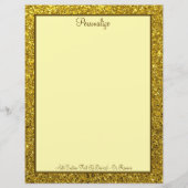 Papier Elégant Gold Metallic Professional Personnaliser (Devant)