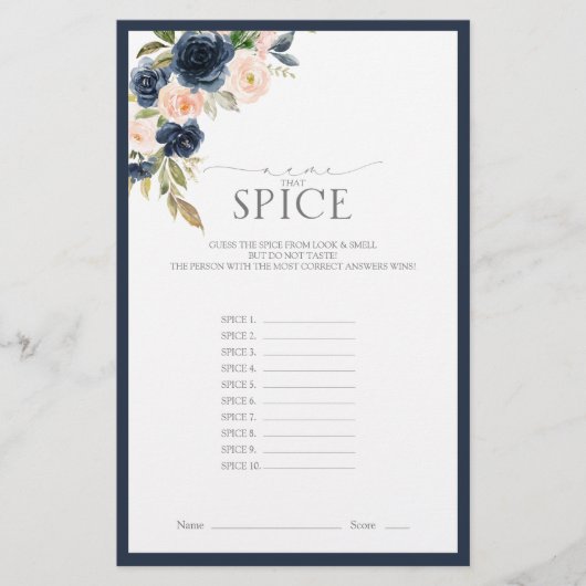 Papier Elégant jeu de Fête des mariées bleu bleu bleu ble (Devant)