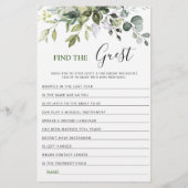 Papier Élégant jeu de Fête des mariées double face Eucaly (Dos)