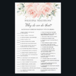 Papier Élégant Jeu de traditions florales Mariages<br><div class="desc">Appuyez simplement sur le bouton customiser pour modifier les textes, réorganiser et formater le style et le placement des textes. Objets correspondants disponibles en magasin ! Réponse Clé : 1.L 2.P 3.E 4.N 5.B 6.A 7.G 8.M 9.O 10.H 11.D 12.C 13.J 14.K 15.F 16.R 17.I 18.Q (c) The Happy Cat...</div>