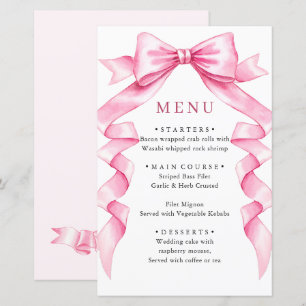 Papier Élégant Mariage à mâchoire douce rose