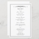 Papier Élégant Mariage minimaliste d'affaires (Devant / Derrière)