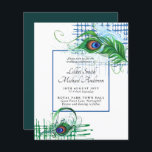 Papier Elégant PEACOCK FEATHER Mariage Inviter BUDGET<br><div class="desc">*** NOTE : MATT EST PAPIER LIGHT, POUR UNE FINITION PLUS ÉPAISSE SÉLECTIONNEZ SEMI-GLOSS *** Félicitations à votre fiançailles, nous espérons que vous avez une merveilleuse journée et une vie future remplie de bonheur et de joie. Cet élégant article de papeterie de mariage moderne fait partie d'une plus grande collection...</div>