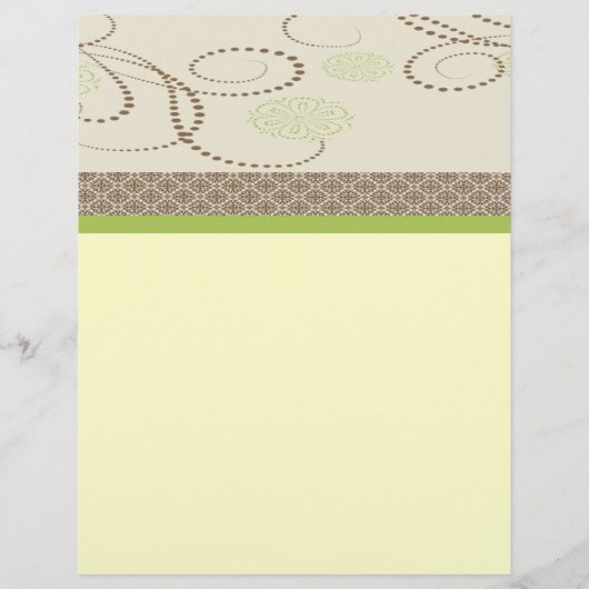 Papier Élégant pré (Devant)