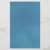 Papier Élégant Rose Sky Blue BUDGET Faire-part de mariage (Dos)