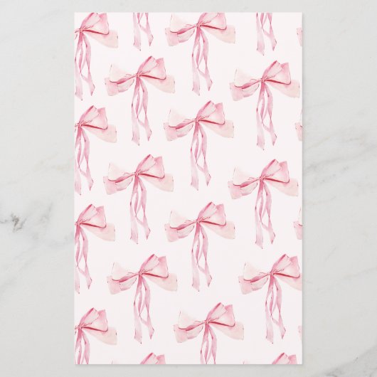 Papier Élégant Ruban Rose Trouver Le Jeu De Bingo Invité (Dos)