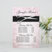 Papier Elégant Silver and Pink Glam Services et prix (Debout devant)