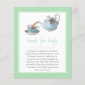 Papier Elégant Teacups Baby shower Tea Party Demande de r (Devant)