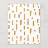 Papier Élégante photo moderne Budget Mariage Enregistrer  (Dos)