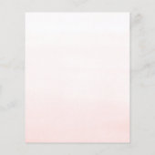 Papier Elégante verdure rose Floral Date Nuit Idées (Dos)