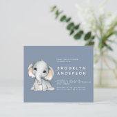 Papier Elément BUDGÉTAIRE Baby shower simple (Debout devant)