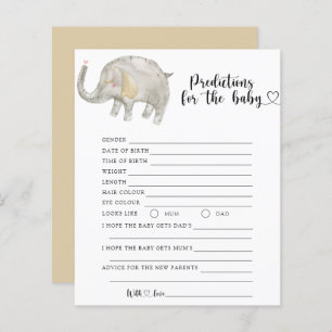 Papier Eléphant à ballon - prédictions et conseils pour b