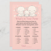 Papier Elephant Ce qui est dans votre jeu de bourse (Devant / Derrière)