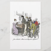 Papier Elizabeth Performs - Jane Austen Pride & Prejudice (Devant)