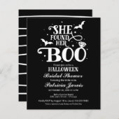 Papier Elle A Trouvé Ses Invitations De Budget De Fêtes d (Devant / Derrière)