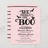 Papier Elle A Trouvé Ses Invitations De Budget De Fêtes d (Devant / Derrière)