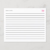 Papier Elle est en train de nouer la Fête des mariées Coq (Dos)