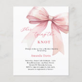 Papier Elle est en train de nouer l'arc de noeud de l'inv (Devant)