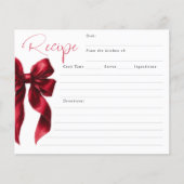 Papier Elle est en train de nouer le noeud Red Bow Bridal (Devant)