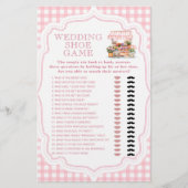 Papier Elle est fraîche hors du marché Mariage de chaussu (Devant)