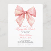 Papier Elle noue la Fête des mariées de la cou rose (Devant)