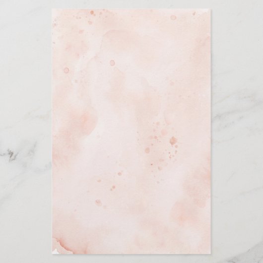 Papier Emoji pictionary baby shower jeu d'aquarelle rose (Dos)