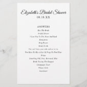 Papier Emoji Pictionary | Jeu de Fête des mariées (Dos)