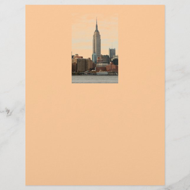 Papier Empire State Building (Devant)