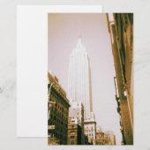 Papier Empire State Building, New York City (Devant / Derrière)