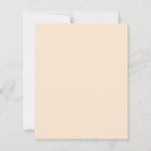 Papier Empreinte de léopard arc brun beige invitation d'a (Dos)