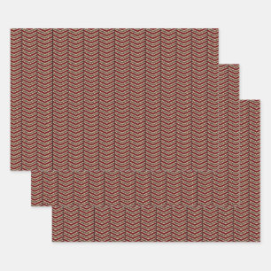 Papier Empreinte de léopard Chevron
