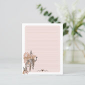 Papier Empreinte de léopard, Livre d'écriture de la jungl (Debout devant)