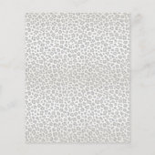 Papier Empreinte de léopard, Livre d'écriture de la jungl (Dos)