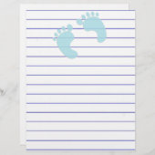 Papier Empreintes bébé (Devant / Derrière)