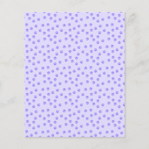 Papier Empreintes violettes