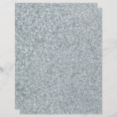 Papier en origami à look métallique galvanisé (Devant / Derrière)