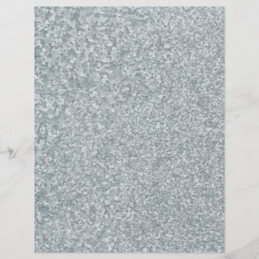 Papier en origami à look métallique galvanisé (Dos)