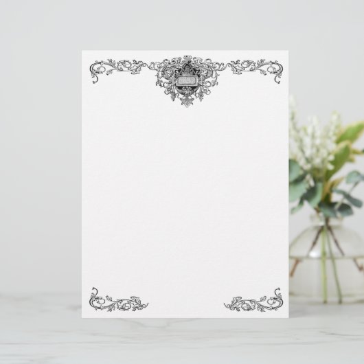 Papier En-tête (Debout devant)