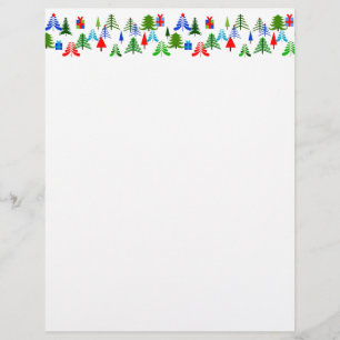 Papier En-tête à thème Noël