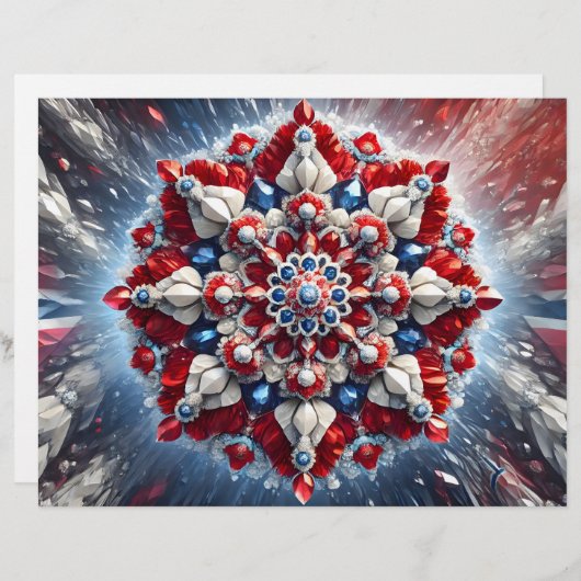 Papier En-tête avec conception des couleurs norvégiennes (Devant / Derrière)