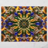 Papier En-tête avec design couleur Brésil (Devant)