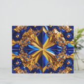 Papier En-tête avec Design de couleurs Suède (Debout devant)