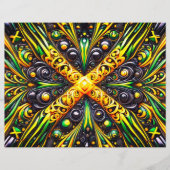 Papier En-tête avec design Jamaïcain (Devant)