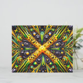 Papier En-tête avec design Jamaïcain (Debout devant)