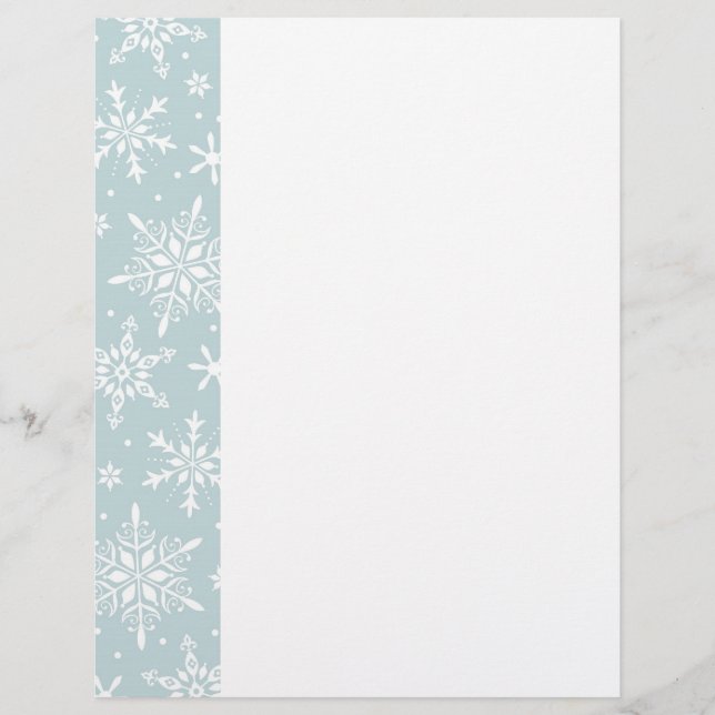 Papier en-tête bleu clair (Devant)