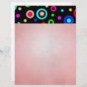 Papier En-tête Cercles (Devant / Derrière)